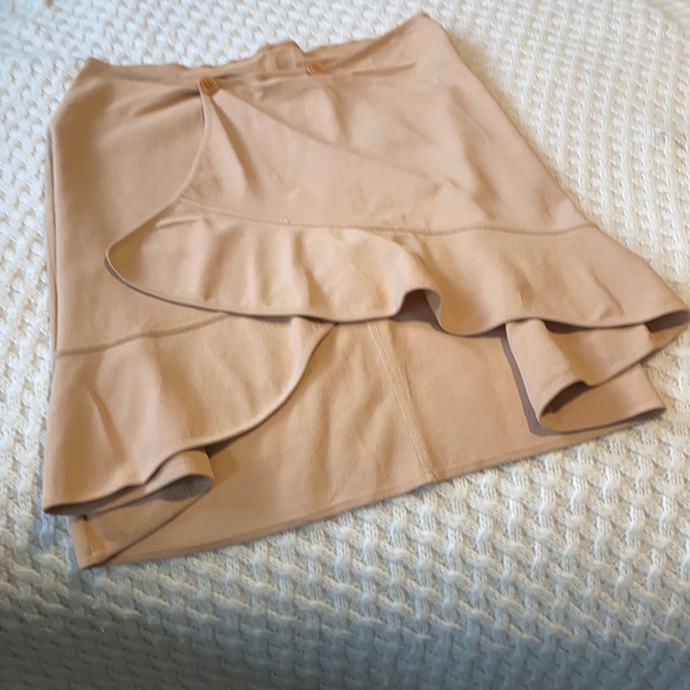 Alessandro dell acqua tan skirt worn once